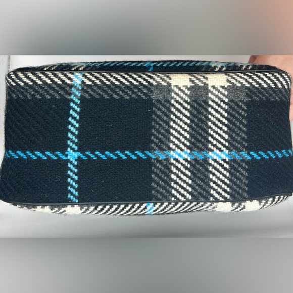 🚨LOW START Vintage AUTHENTIC Burberrys Classic Check Wool Handbag w/ COA - Picture 9 of 10